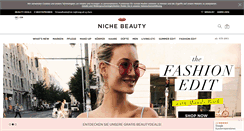 Desktop Screenshot of niche-beauty.com